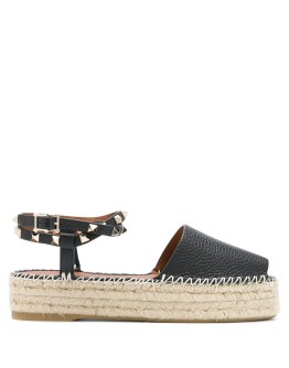 Rockstud flatform espadrilles