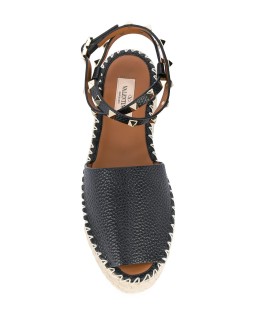 Rockstud flatform espadrilles