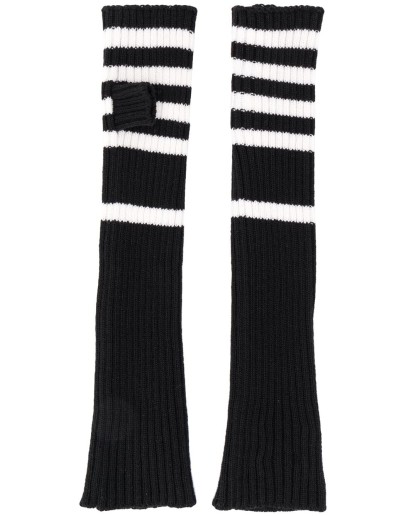 striped arm warmers 