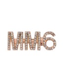crystal-embellished hair clip
