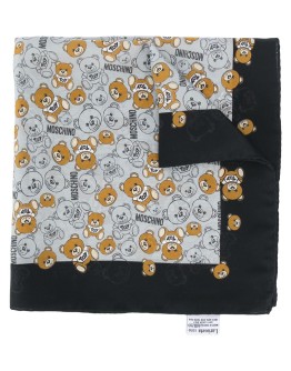 all-over Teddy Bear scarf