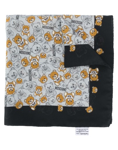 all-over Teddy Bear scarf