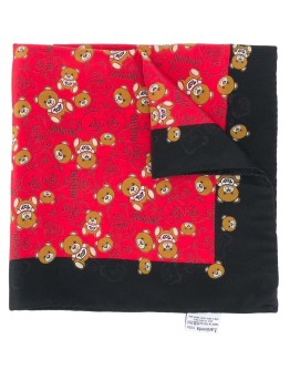 all-over Teddy Bear scarf