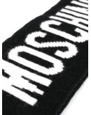 logo wool scarf