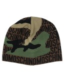 camouflage print beanie