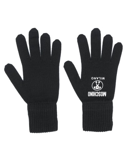 double question mark gloves
