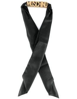 logo silk scarf