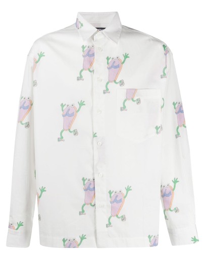 reversible Jacques printed shirt