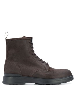 chamois leather combat boots