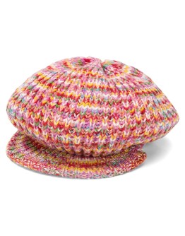 marl knit beret