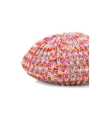 marl knit beret
