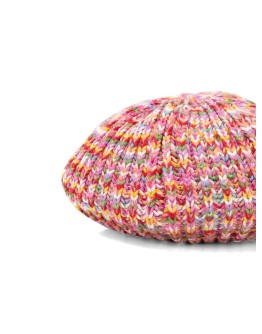 marl knit beret