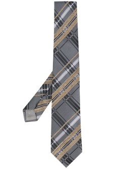 tartan pattern tie