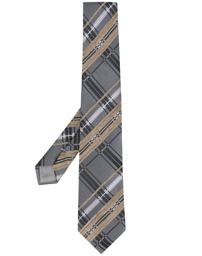 tartan pattern tie
