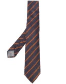adjustable striped tie