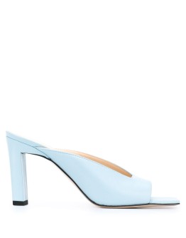 Isa square toe mules