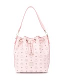 logo print bucket bag
