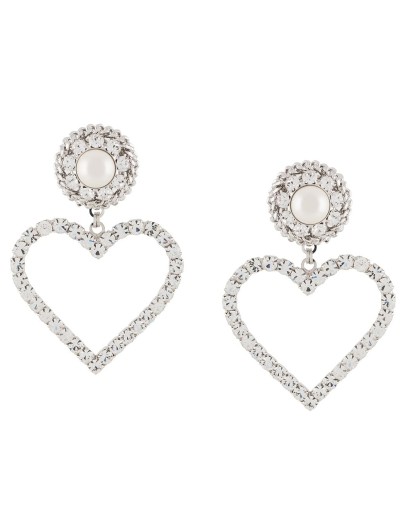 oversized heart earrings 