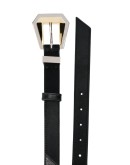 geometric buckle belt 