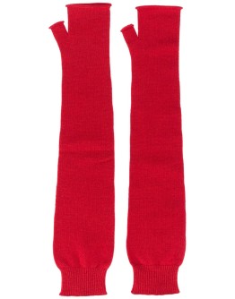 long fingerless gloves