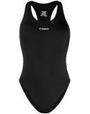 cut-out logo swimsuit