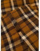 checked straight-leg trousers