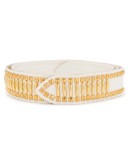 stud-embellished belt