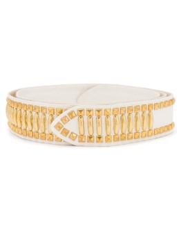 stud-embellished belt