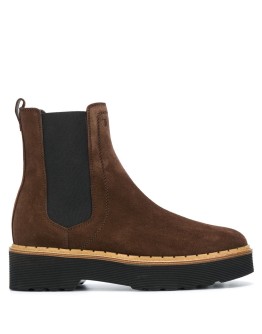 suede Chelsea boots