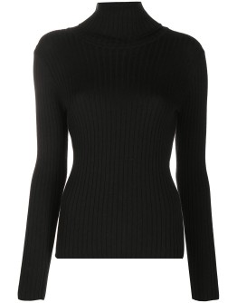 slim fit polo neck