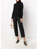 slim fit polo neck
