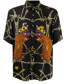 tiger print shirt 