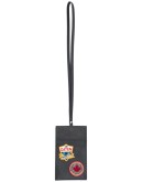 leather lanyard cardholder