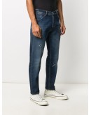 mid-rise slim jeans
