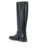 calf leather riding boots