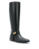 calf leather riding boots