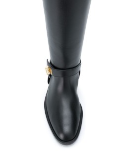 calf leather riding boots