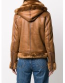 fur-lined jacket