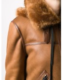 fur-lined jacket