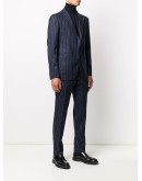 pinstripe two piece suit 