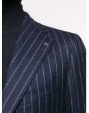 pinstripe two piece suit 