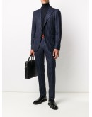 pinstripe two piece suit 