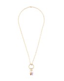 crystal drop necklace