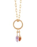 crystal drop necklace