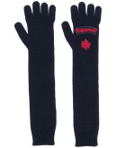 long wool gloves