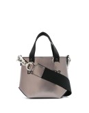 mini shiny logo tote