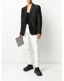 biker-fit slim jeans