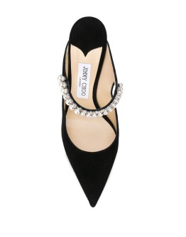 Bing 100mm embellished mules