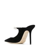 Bing 100mm embellished mules