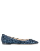 glitter-detail ballerina shoes